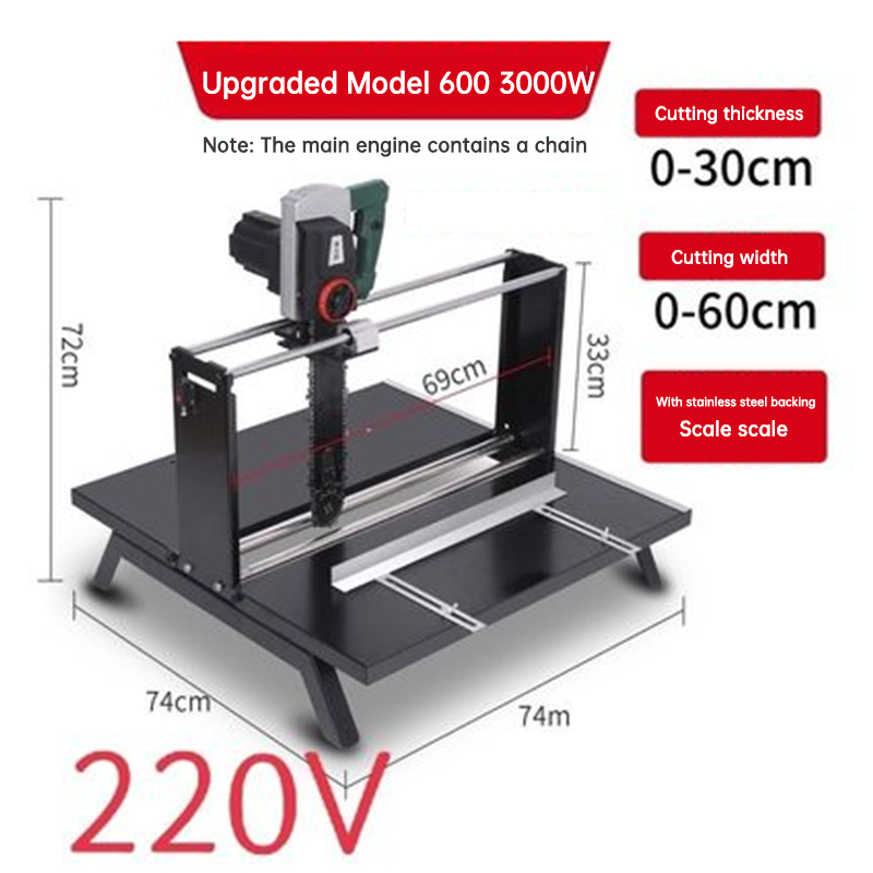 Power Tools Quotes - 3000W Elektrische Tischkettensäge Manuelle Sägemaschine für
