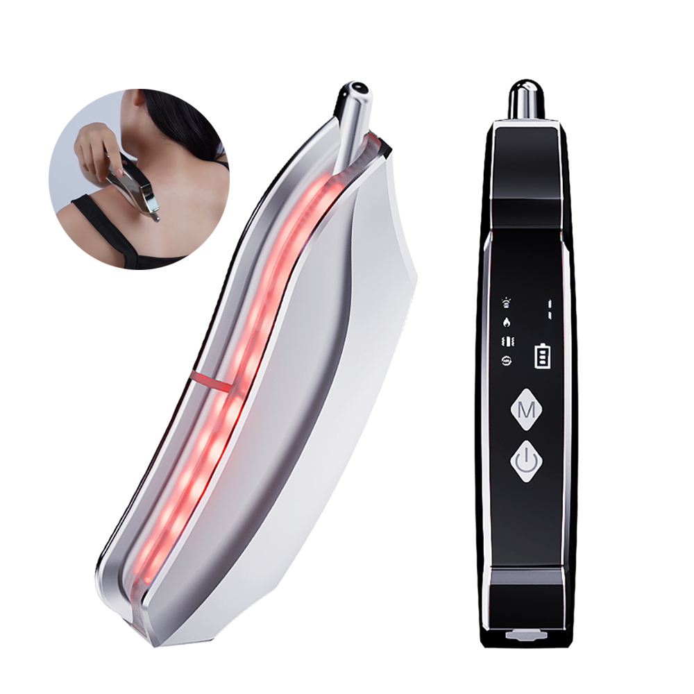 Power Tools You Must Have - Elektrisches Faszien-Körperschaber-Massagegerät Muskelentspannungswerkzeug mit Wärmekompression/Vibrationsmassage Fitness-Must-Have