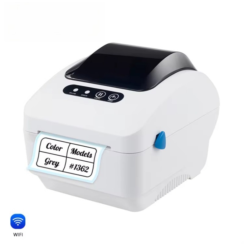 Power Tools Logistics - XP-320B 3-Zoll-Bluetooth-Thermo-Barcode-Drucker, Desktop-Etikettendrucker für POS-Systeme, Supermarkt-