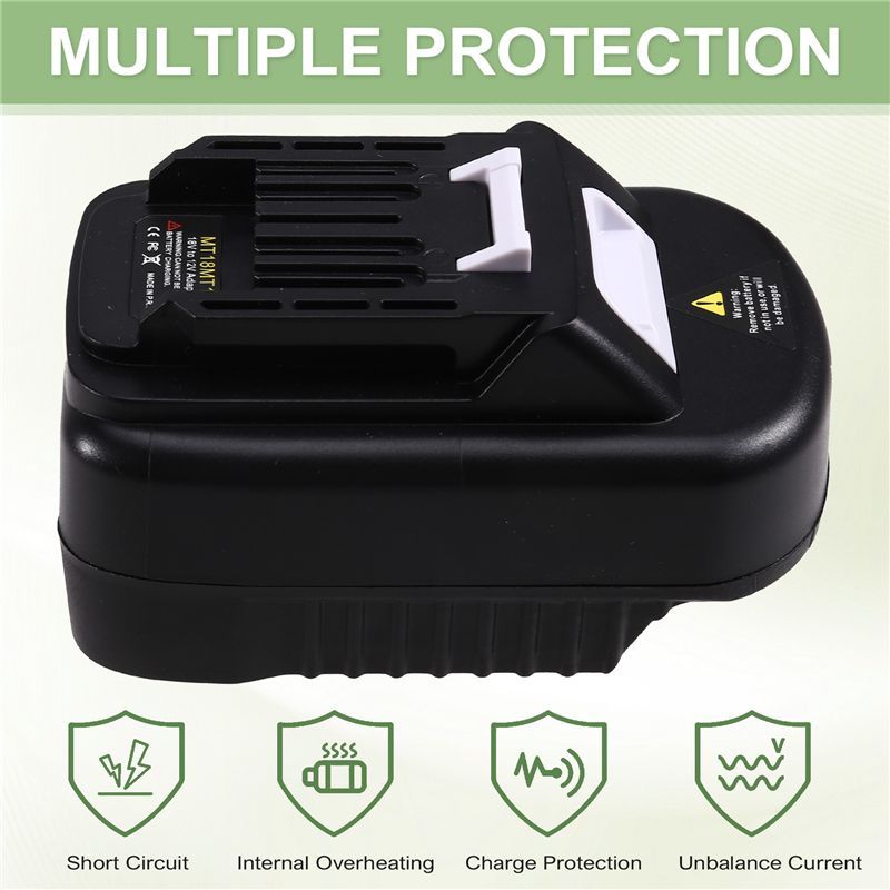 Power Tools You Must Have - Unverzichtbarer Adapter für 18-V-auf-12-V-Batterien, umwandelbar für