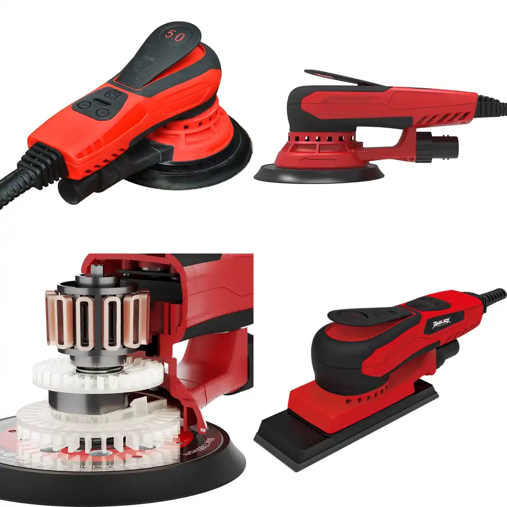 Random Orbital Sander - Burley 150mm DIY Industrieller Bürstenloser Elektrischer