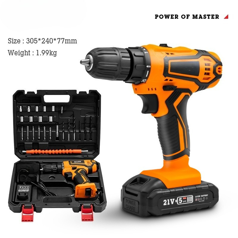Power Tools You Must Have - 21V/16,8V Kabelloser Bohrschrauber Kompakter Elektroschrauber mit