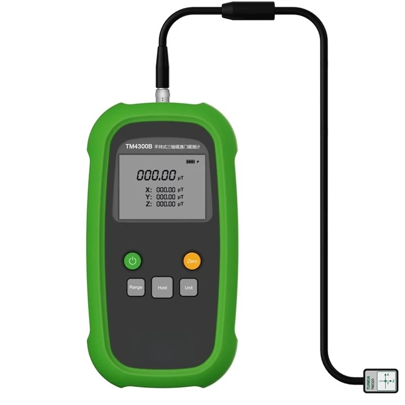 Power Tools Vector - Handgehaltenes dreiachsiges Fluxgate-Magnetometer, dreidimensionale Vektormessung des