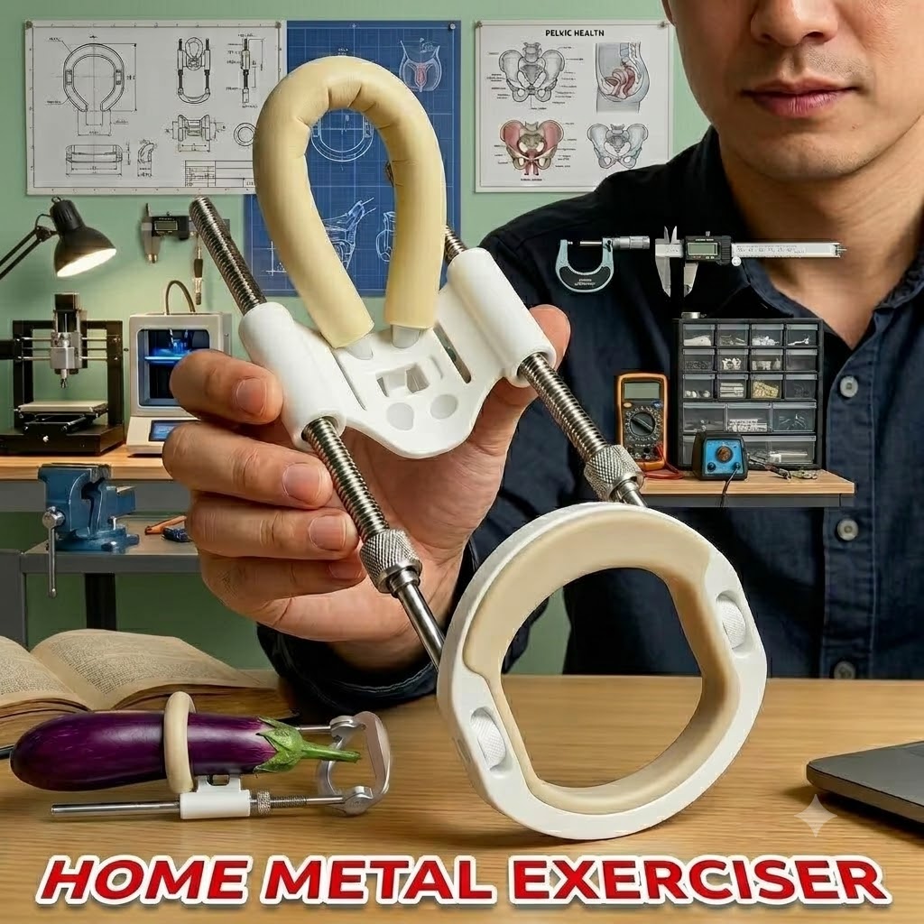 Power Tools Rack - Herren-Fitness-Dehnungsständer mit weißem Regal, einfach zu