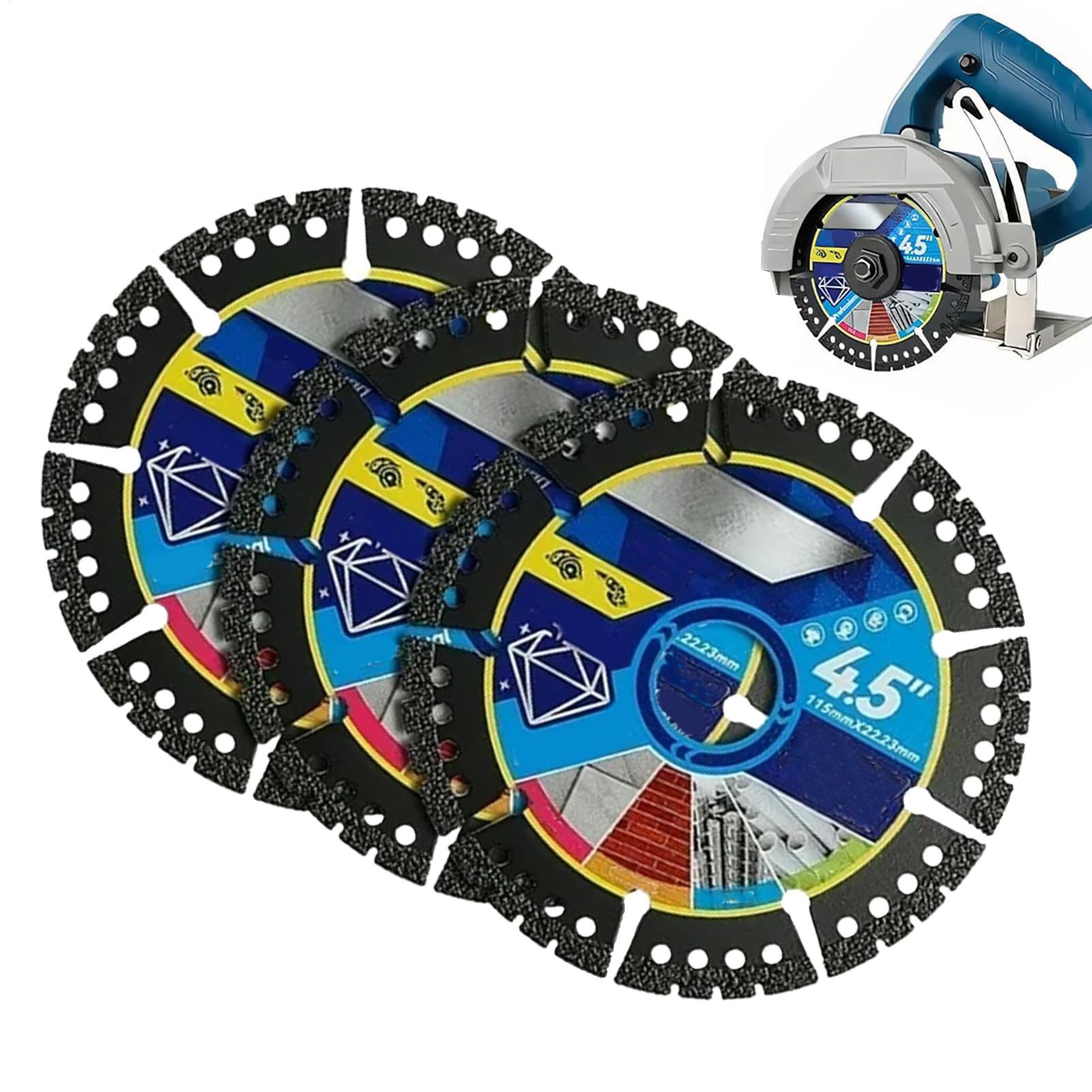 Angle Grinder 4.5 - Sägescheibenrad, 3 Stück, 4,5 Zoll, Winkelschleifer,