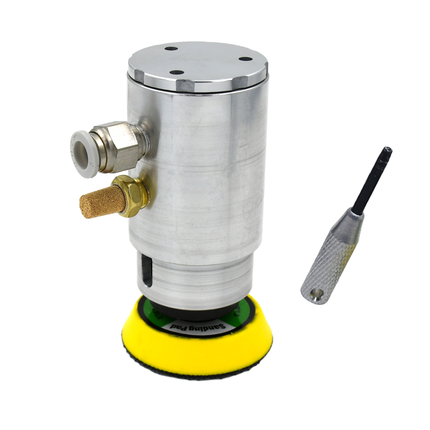 Random Orbital Sander - Druckluftbetriebener Roboter-Polierer 3 Zoll Druckluft-Exzenterschleifer 15000