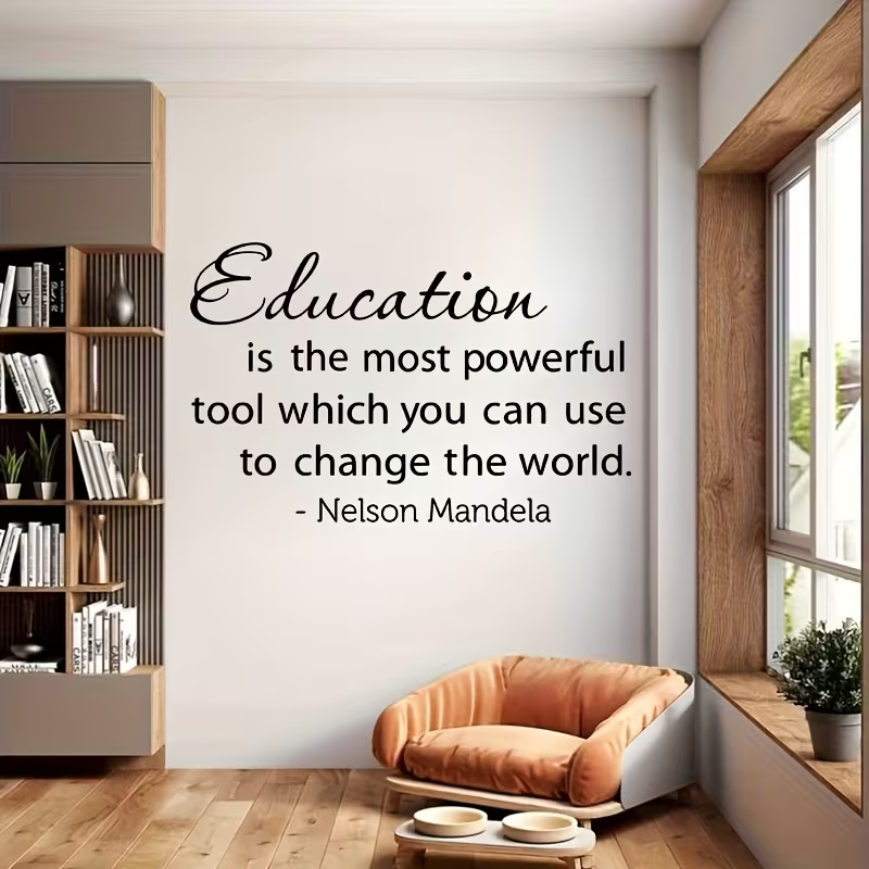 Ein Wandaufkleber mit einem be – Power Tools Quotes Bewertung und Preis