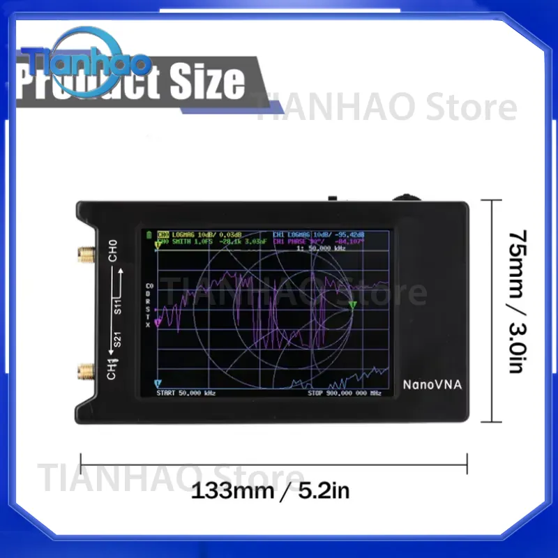 Nano VNA-H4 Antennenanalysator – Power Tools Vector Bewertung und Preis