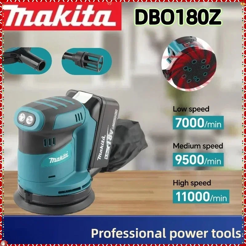 Makita DBO180 Akku-Exzentersch – Random Orbital Sander Bewertung und Preis