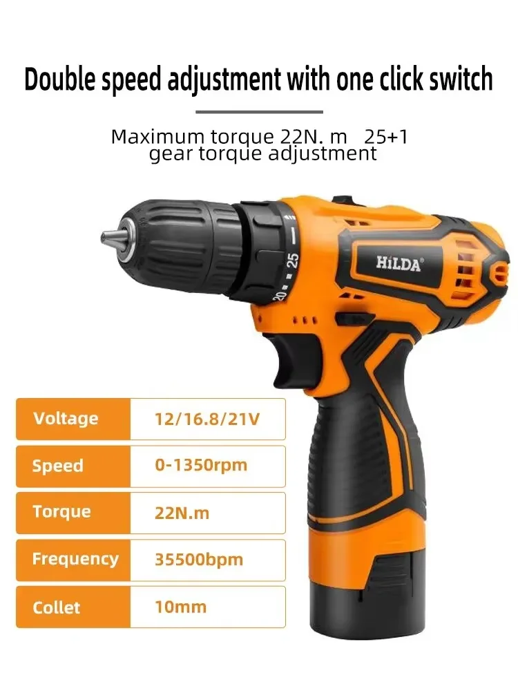 HILDA 12V/16,8V Akku-Bohrschra – Power Tools You Must Have Bewertung und Preis