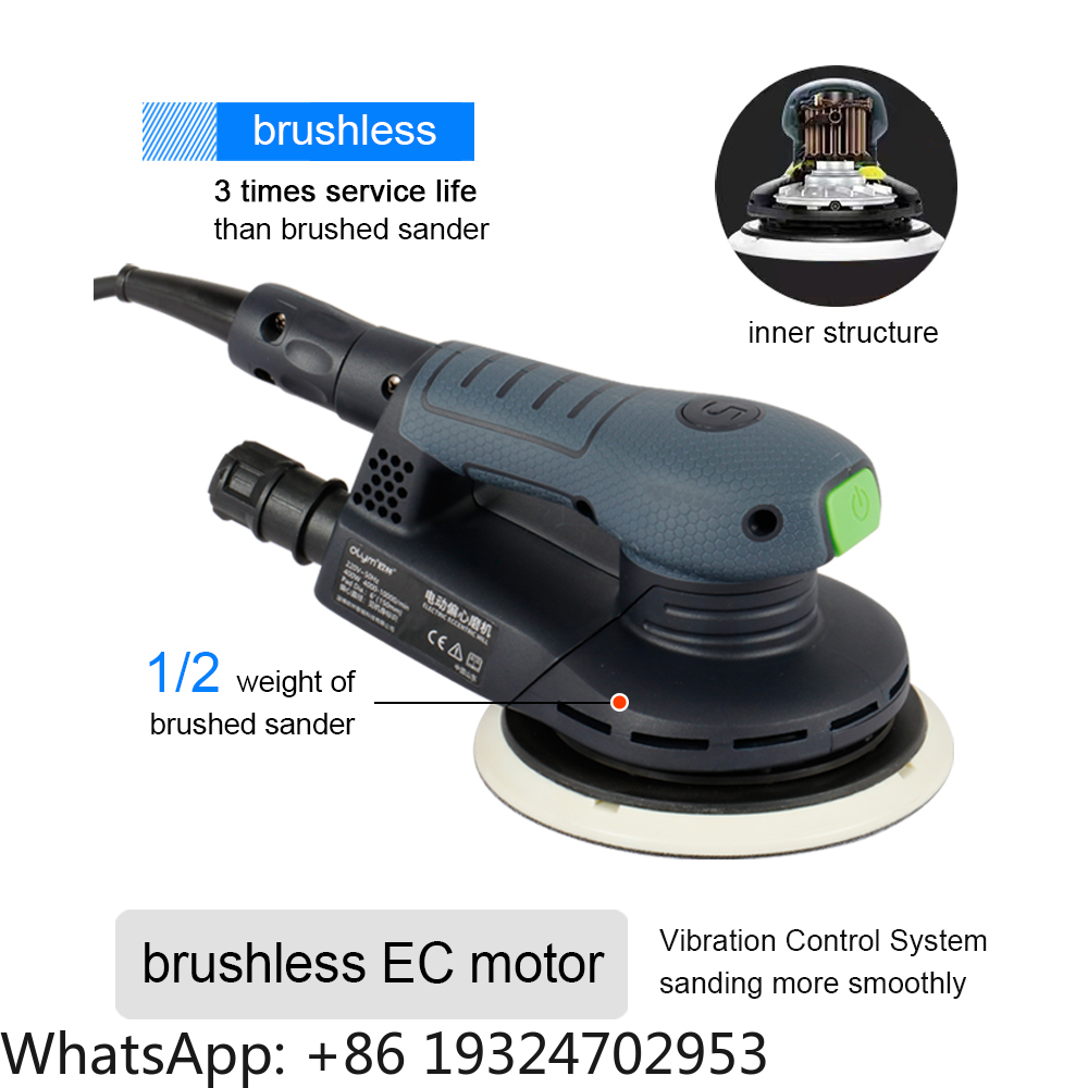 Bürstenloser Schleifer 220V 6  – Random Orbital Sander Bewertung und Preis