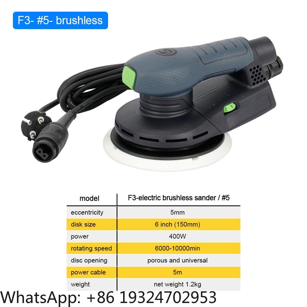 Bürstenloser Schleifer 220V 6  – Random Orbital Sander Bewertung und Preis
