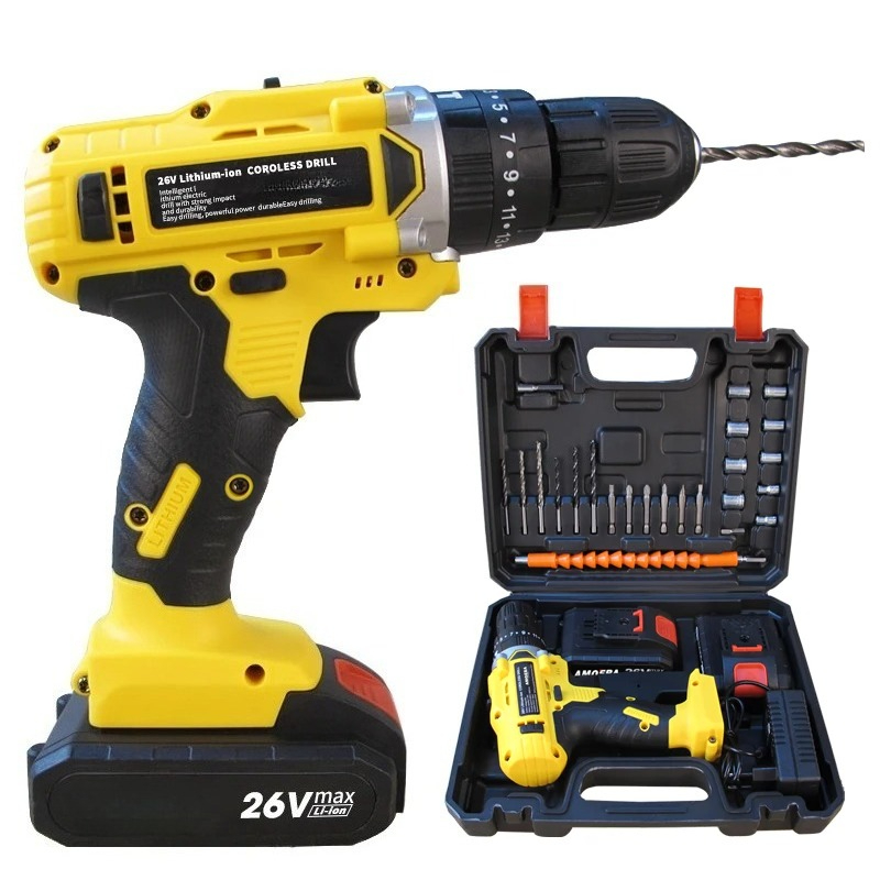 36V Akku-Elektroschrauber-Bohr – Power Tools Nepal Bewertung und Preis