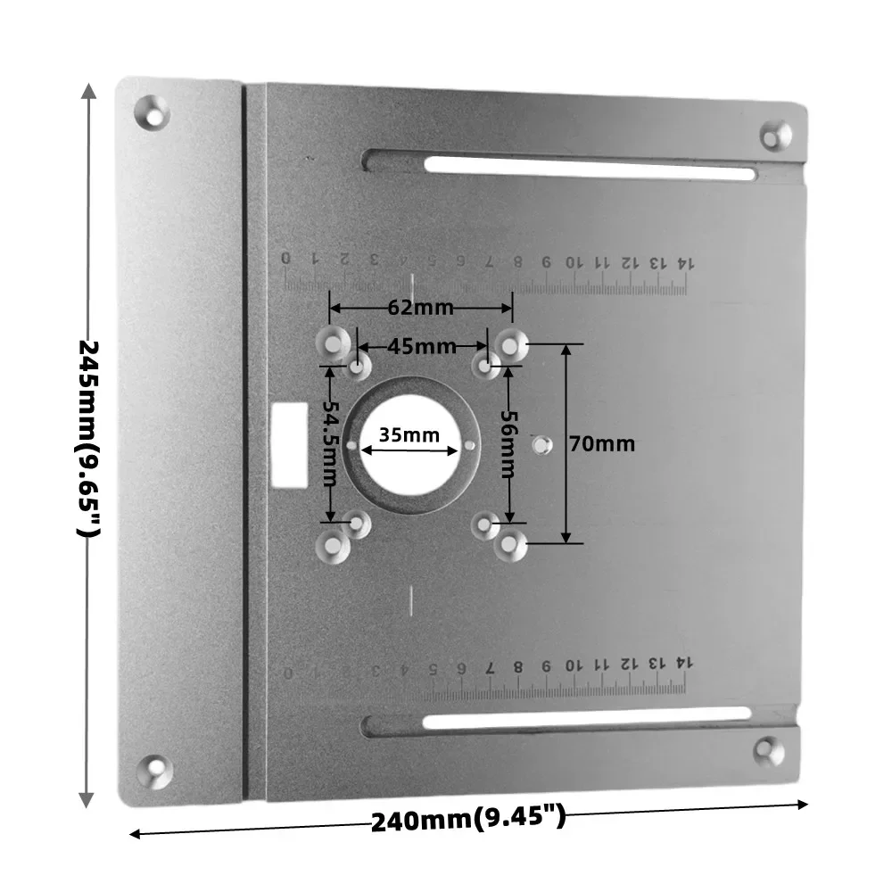 Aluminium-Frästisch-Einlegepla – Scroll Saw Bench Bewertung und Preis