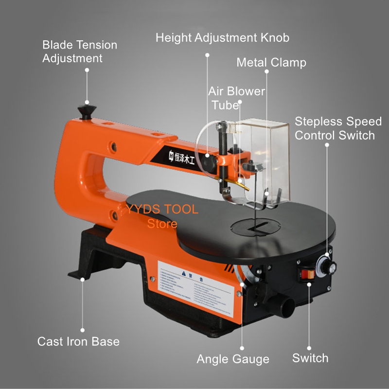 Tisch-Dekupiersäge, elektrisch – Scroll Saw Bench Bewertung und Preis