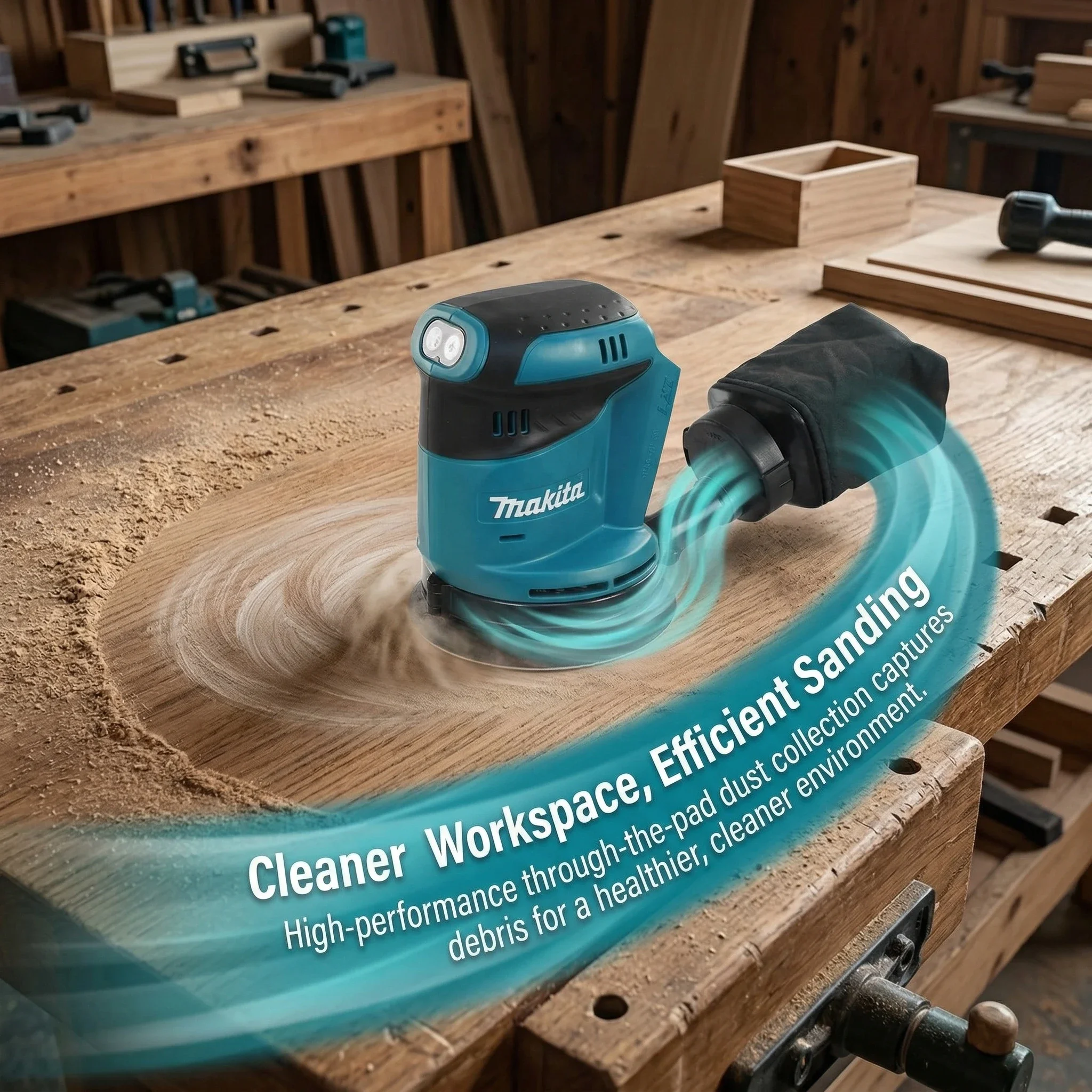 Makita DBO180Z 18V Bürstenlose – Random Orbital Sander Bewertung und Preis