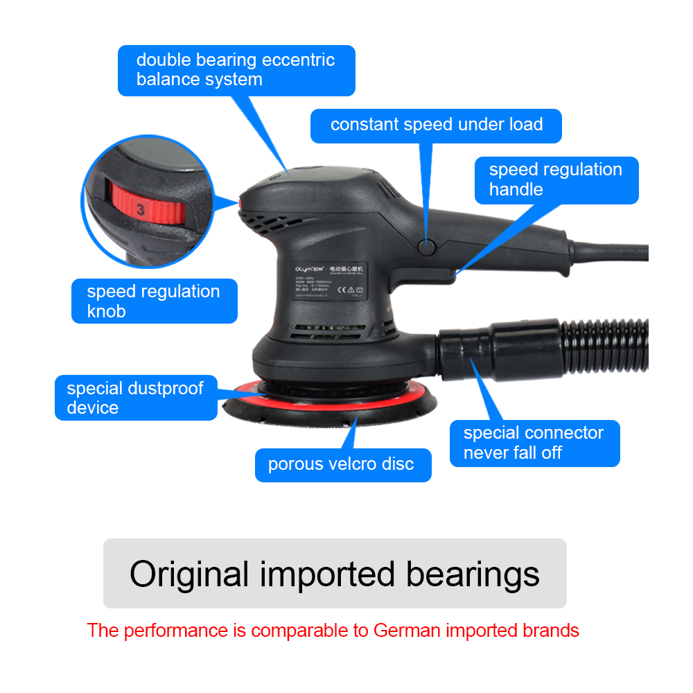 HONGMAI Orbit 3mm Exzenterschl – Random Orbital Sander Bewertung und Preis