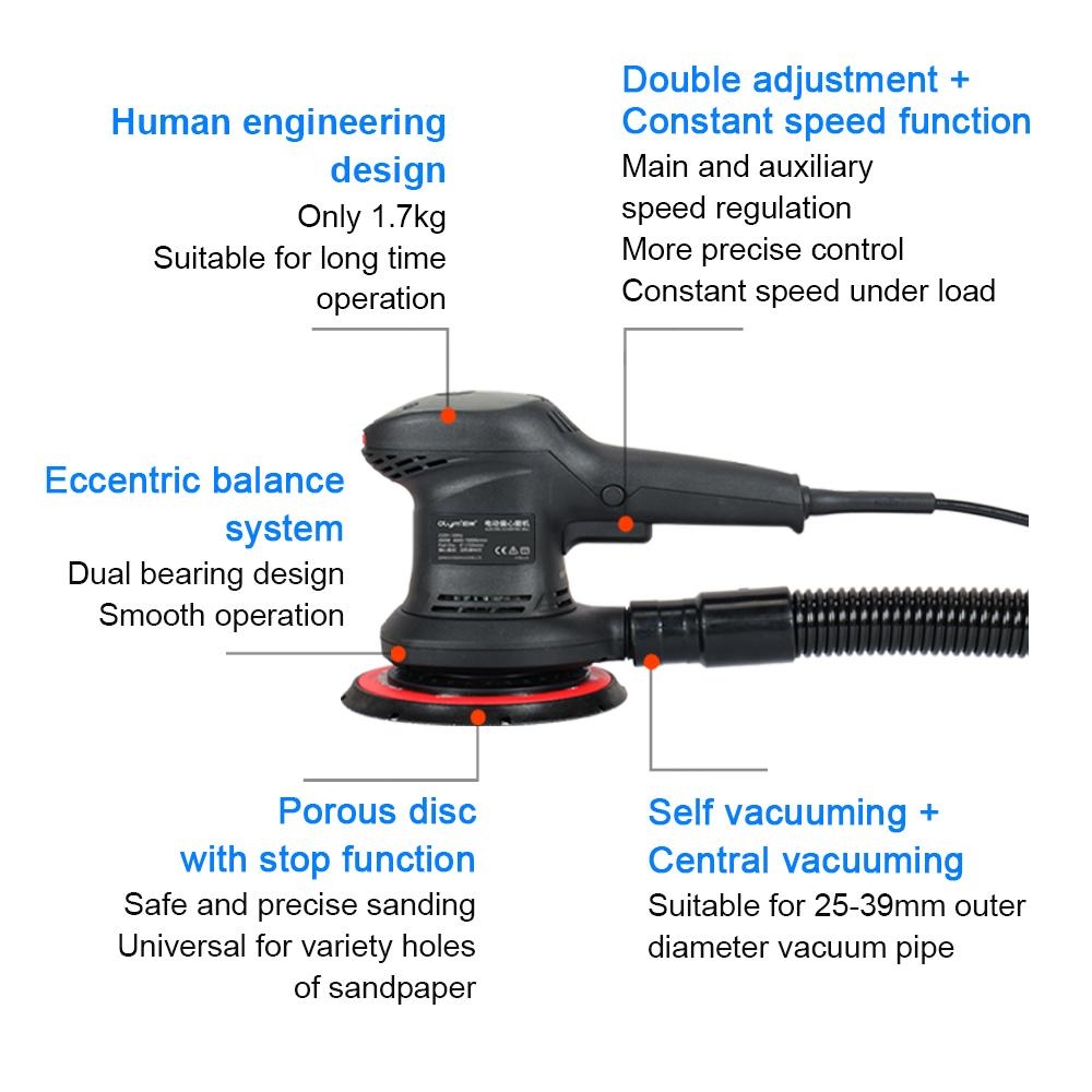 HONGMAI Orbit 3mm Exzenterschl – Random Orbital Sander Bewertung und Preis