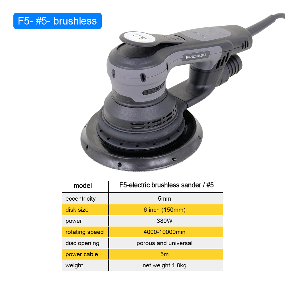 HONGMAI Großhandel 6 Zoll 380W – Random Orbital Sander Bewertung und Preis