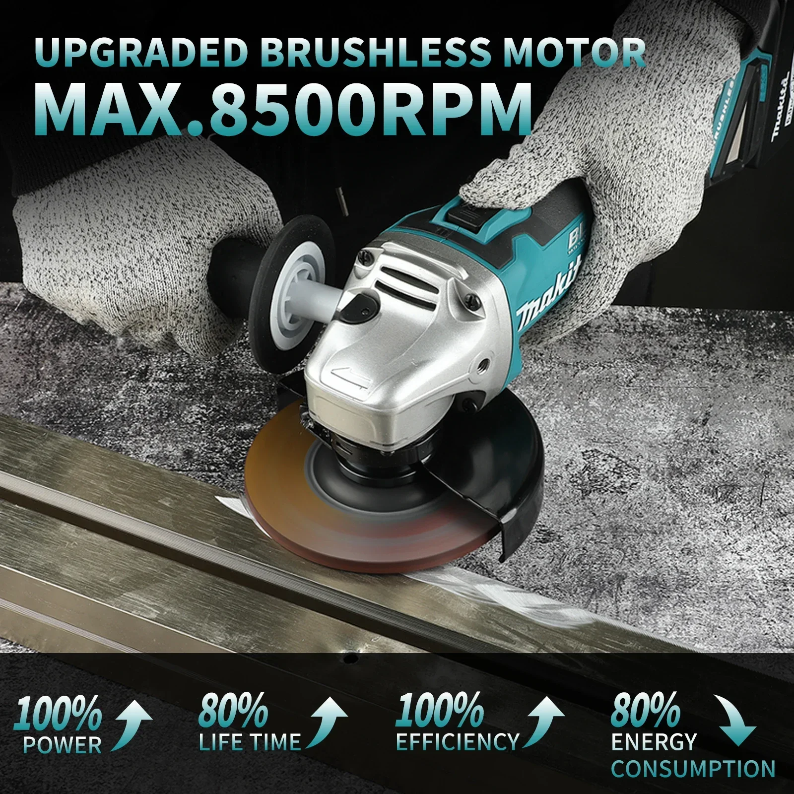 Für Makita DGA504 Bürstenloser – Power Tools In Construction Bewertung und Preis